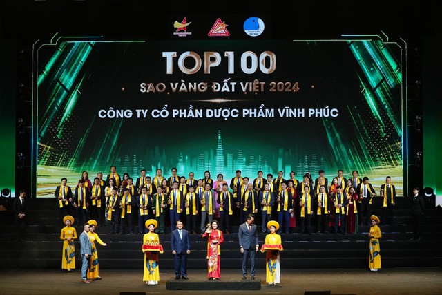 Vinphaco - Tiếp nối niềm tự hào Top 100 Sao Vàng đất Việt 2024- Ảnh 1.