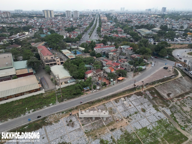 Tiến độ cầu nối 2 quận, huyện Hà Nội sau hơn 1 năm thi công- Ảnh 8.