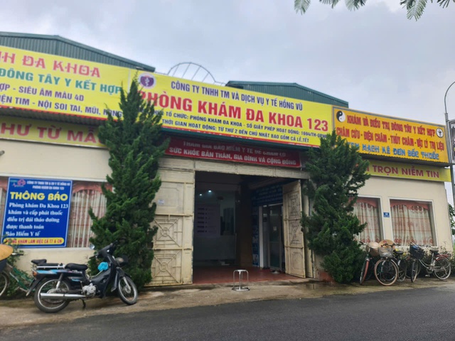 Thanh tra Phòng khám Đa khoa 123 ở Thanh Hoá- Ảnh 1.