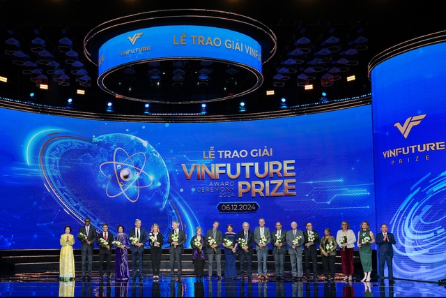 Giải thưởng VinFuture 2024 vinh danh 4 công trình khoa học 'bứt phá kiên cường'- Ảnh 1.