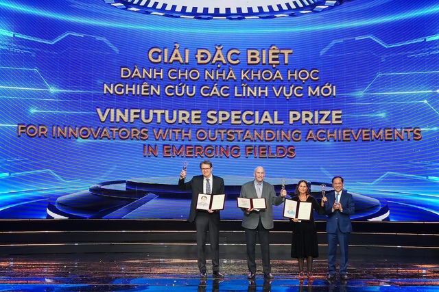 Giải thưởng VinFuture 2024 vinh danh 4 công trình khoa học 'bứt phá kiên cường'- Ảnh 2.