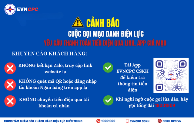 Mạo danh nhân viên điện lực gọi điện đe doạ cắt điện nếu không nộp tiền- Ảnh 1.