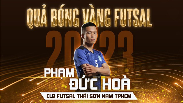 Cầu thủ Nguyễn Hoàng Đức giành Quả bóng Vàng Việt Nam 2023- Ảnh 3.