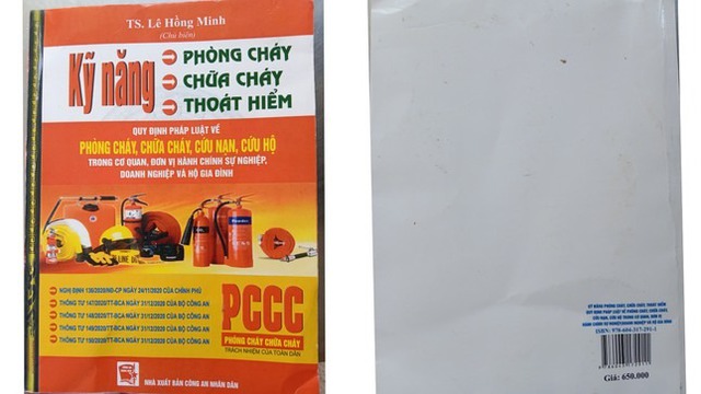 Giả danh Cảnh sát PCCC thông báo sắp có đợt kiểm tra để bán tài liệu tập huấn- Ảnh 2.