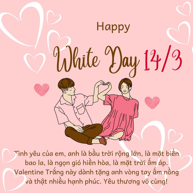 Những lời chúc ngày Valentine trắng 14/3 hay và ngọt ngào nhất- Ảnh 3.