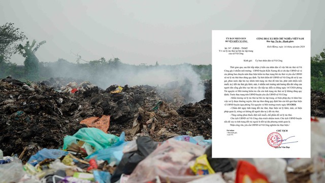 Thái Bình: Yêu cầu xử lý nạn đốt rác gây ô nhiễm sau phản ánh của Báo Sức khỏe & Đời sống - Ảnh 1.