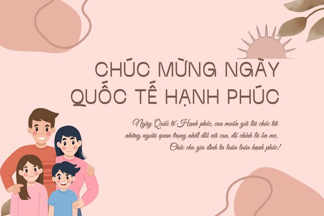 Những lời chúc ngày Quốc tế Hạnh phúc 20/3 hay và ý nghĩa nhất 2024- Ảnh 2.