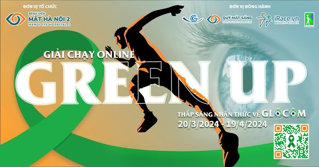 Bệnh viện Mắt Hà Nội cơ sở 2 phát động Giải chạy online Green Up gây quỹ mắt sáng- Ảnh 1.