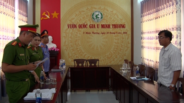 Bắt nguyên giám đốc Vườn quốc gia U Minh Thượng- Ảnh 1.
