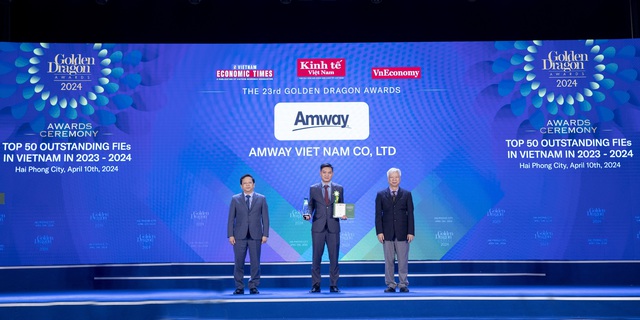 Amway Việt nam vinh dự là doanh nghiệp FDI phát triển nền kinh tế xanh bền vững- Ảnh 1.
