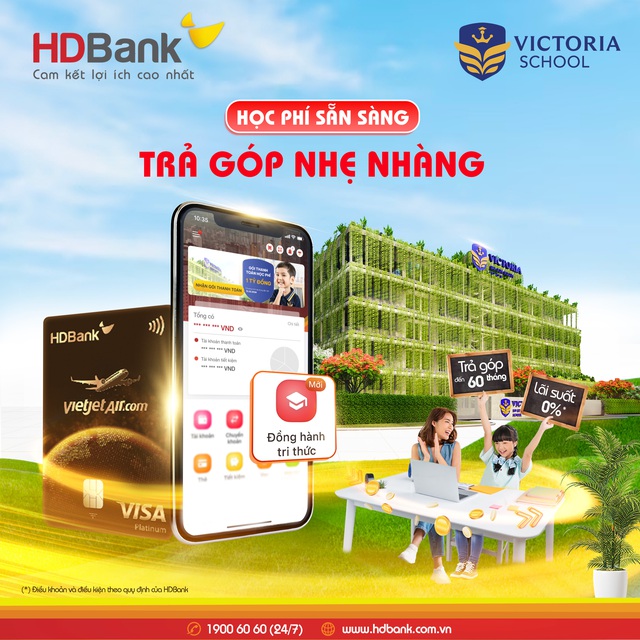 HDBank tung gói trả góp học phí đến 60 tháng- Ảnh 1.