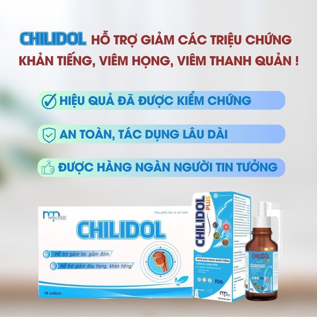 Bộ đôi hỗ trợ cải thiện khản tiếng, viêm họng được tin dùng- Ảnh 3.