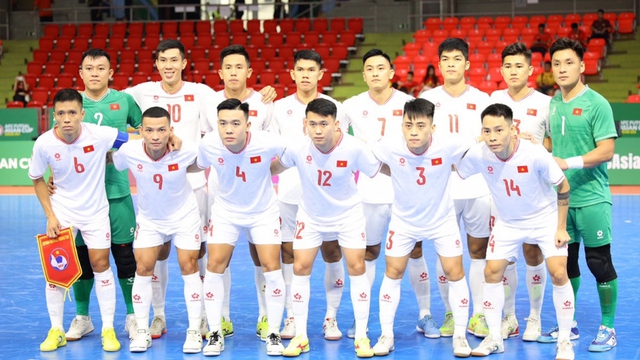 Xem trực tiếp trận đội tuyển futsal Việt Nam - Uzbekistan ở đâu, trên kênh nào?- Ảnh 1.