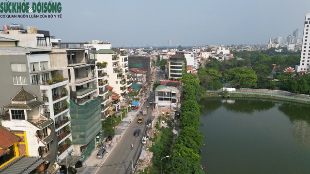 Cận cảnh khu vực khiến đoạn đường 1km chậm tiến độ 3 năm ở Hà Nội- Ảnh 1.