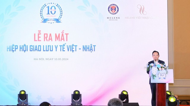 Ra mắt Hiệp hội Giao lưu Y tế Việt Nam - Nhật Bản tại Việt Nam- Ảnh 1.