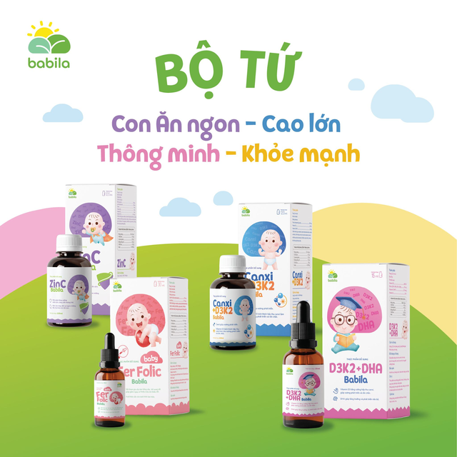 Bộ sản phẩm bổ dưỡng thơm ngon, cùng con khôn lớn- Ảnh 1.