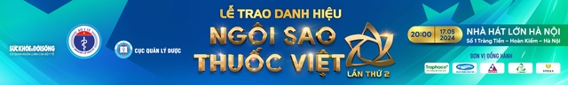 TRỰC TIẾP: Lễ trao danh hiệu Ngôi sao thuốc Việt lần thứ 2- Ảnh 1.