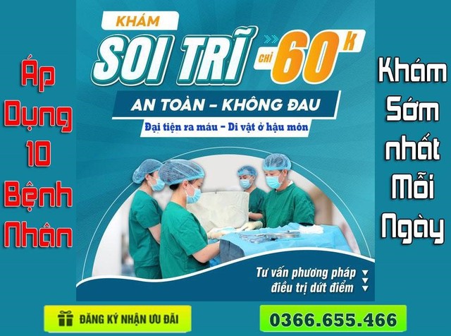 Địa chỉ phòng khám chữa bệnh trĩ tốt tại Hà Nội- Ảnh 1.