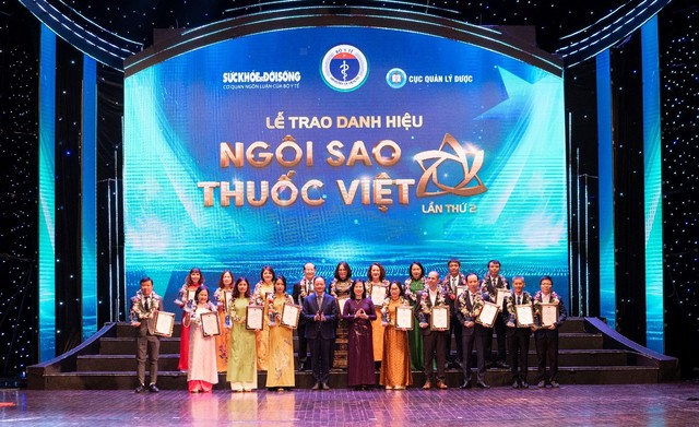 Công ty Cổ phần dược phẩm SaVi (SaVipharm) đạt "Ngôi sao thuốc Việt" lần 2- Ảnh 1.