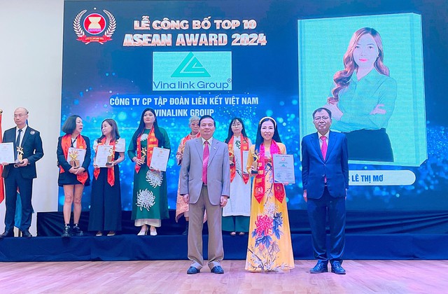 Vinalink Group được vinh danh Top 10 thương hiệu nổi tiếng ASEAN năm 2024- Ảnh 3.