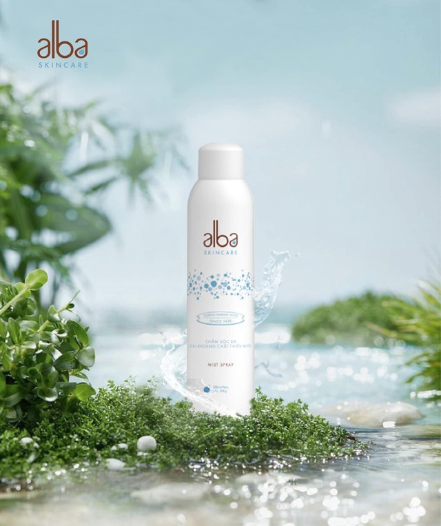 Alba Skincare nâng niu làn da - Xịt khoáng từ thiên nhiên- Ảnh 1.