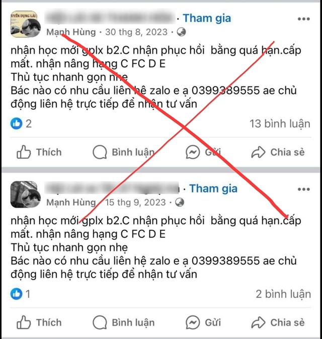 Nội dung mà đối tượng Nguyễn Văn Hùng mời chào trên mạng xã hội.