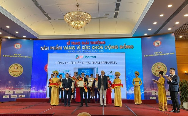 Dược phẩm BPPharma vinh dự nhận 'Huy chương vàng sản phẩm vì sức khỏe cộng đồng' lần thứ 2- Ảnh 2.