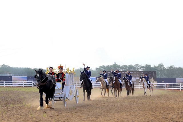 Mãn nhãn màn trình diễn tại học viện cưỡi ngựa duy nhất tại Việt Nam- Ảnh 3.
