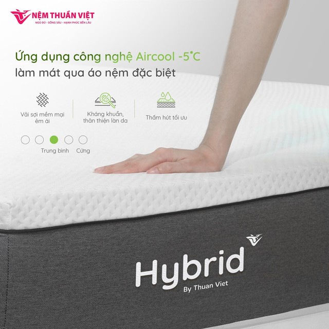 Nệm Thuần Việt ra mắt nệm Foam Latex Hybrid - Đột phá công nghệ 5 trong 1- Ảnh 5.