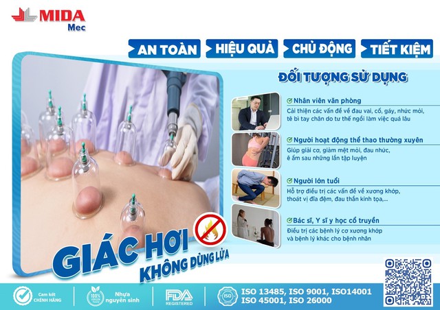 Bảo vệ sức khỏe chủ động và hỗ trợ điều trị hiệu quả với giác hơi không dùng lửa- Ảnh 1.