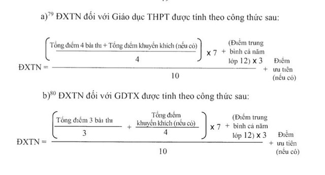 Quy định ‘điểm liệt’ thi tốt nghiệp THPT năm 2024 thế nào?- Ảnh 1.