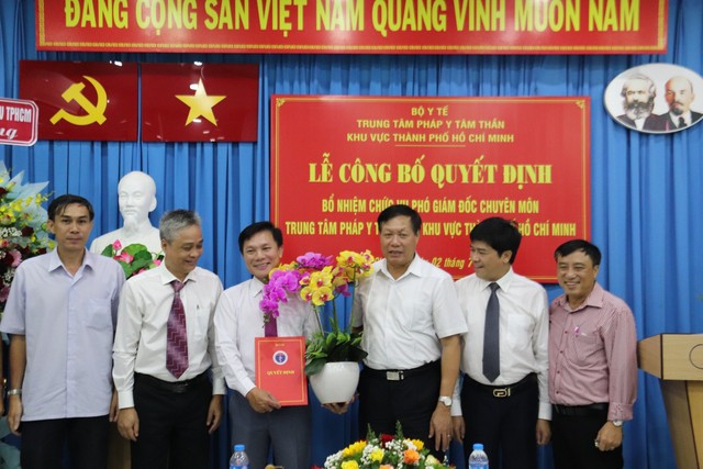 Trung tâm Pháp y Tâm thần khu vực TPHCM có tân Phó giám đốc- Ảnh 2.