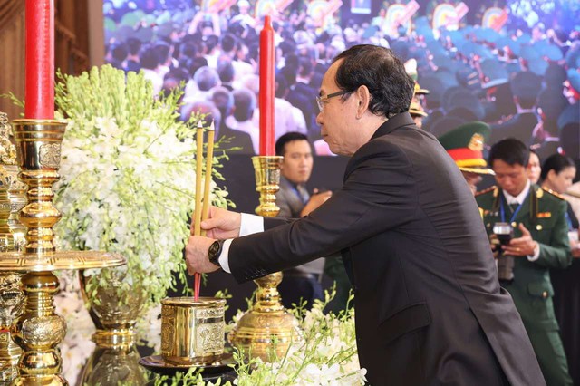 Lễ viếng Tổng Bí thư Nguyễn Phú Trọng- Ảnh 3.