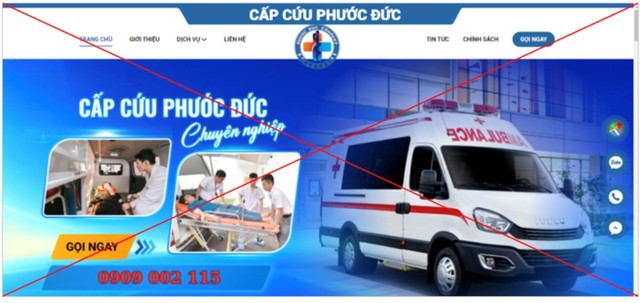 Công ty cung cấp xe cấp cứu 'chui' bị xử phạt 160 triệu đồng và đình chỉ hoạt động - Ảnh 1.