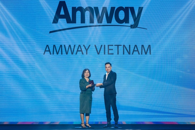 Amway lần thứ 5 nhận danh hiệu 