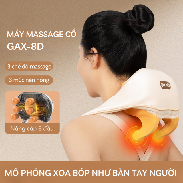 Cách sử dụng máy massage cổ đúng để giảm đau mỏi cổ vai gáy tại nhà- Ảnh 3.