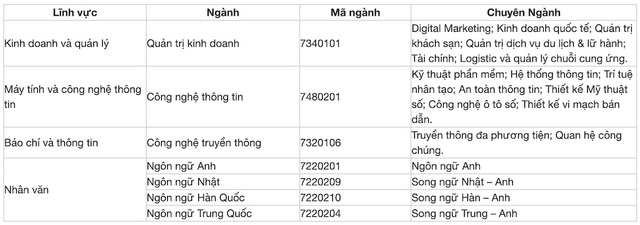 Hàng loạt trường đại học xét tuyển bổ sung với hàng nghìn chỉ tiêu- Ảnh 3.