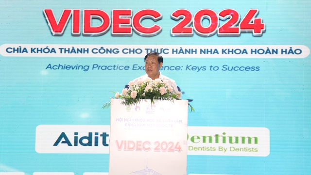 Hơn 3.000 đại biểu tham dự Hội nghị Khoa học và triển lãm Răng Hàm Mặt Quốc tế 2024- Ảnh 1.