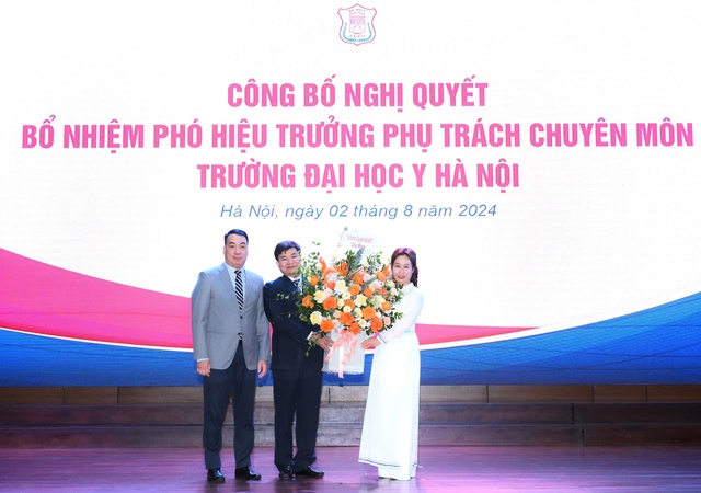 Trường Đại học Y Hà Nội có thêm hai Phó Hiệu trưởng- Ảnh 2.