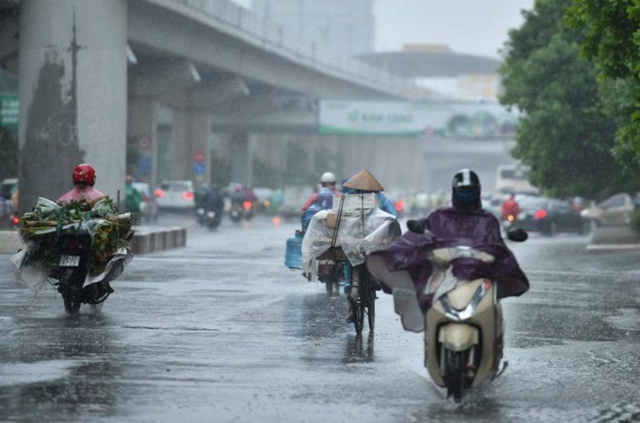 Bắc Bộ và Bắc Trung Bộ ngày nắng, chiều tối mưa dông- Ảnh 2.