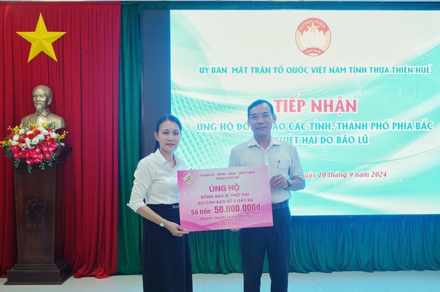 Đại hội Hội LHTN Việt Nam Thừa Thiên Huế không nhận hoa, quyên góp khắc phục thiệt hại bão lũ- Ảnh 1.