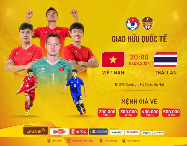 Lịch thi đấu bóng đá hôm nay 20h (10/9): ĐT Việt Nam đối đầu ĐT Thái Lan- Ảnh 1.