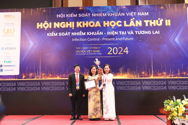 Hội Kiểm soát Nhiễm khuẩn Việt Nam trao Giải thưởng Trung tâm Tiệt khuẩn xuất sắc- Ảnh 4.