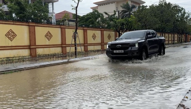 Bão chưa đổ bộ, nhiều cây bật gốc, một số tuyến đường ngập- Ảnh 3.