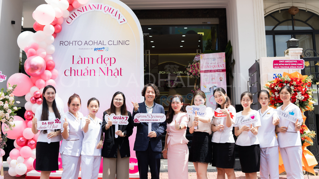 Rohto Aohal Clinic khai trương điểm làm đẹp da theo tiêu chuẩn Nhật tại TP.HCM- Ảnh 3.