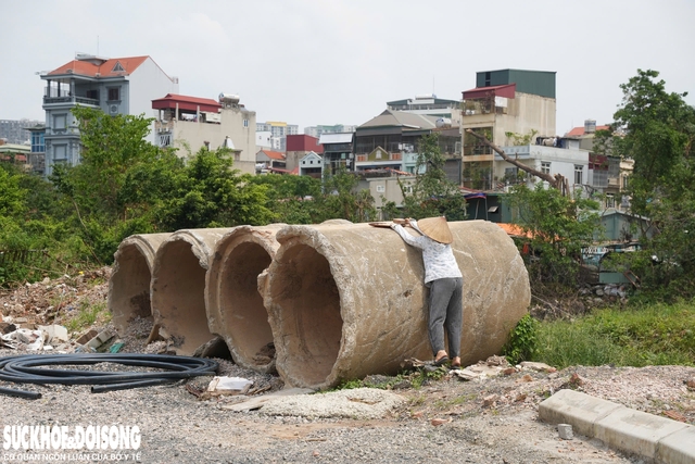 Cận cảnh kênh La Khê chậm tiến độ khiến 'siêu' trạm bơm nhiều năm thiếu nước- Ảnh 9.