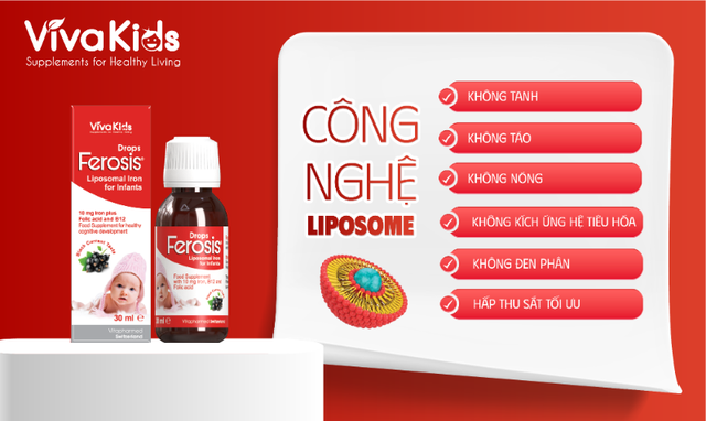 Công nghệ liposome – Bí quyết giúp cơ thể hấp thụ sắt tối ưu, giảm tác dụng phụ- Ảnh 2.