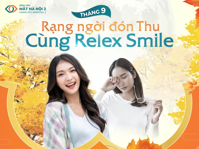 Gen Z mổ cận - rạng ngời đón thu với Relex Smile- Ảnh 1.