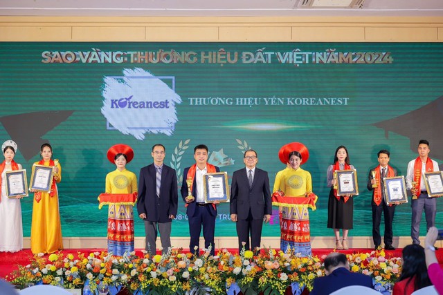 Thương hiệu Yến Koreanest vinh dự nhận giải thưởng nhờ chất lượng tốt- Ảnh 1. Thương hiệu Yến Koreanest vinh dự nhận giải thưởng nhờ chất lượng tốt- Ảnh 1.