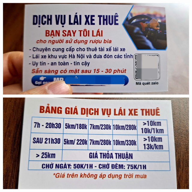 Dịch vụ lái xe thuê 'bùng nổ' dịp cuối năm- Ảnh 2.